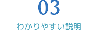 わかりやすい説明